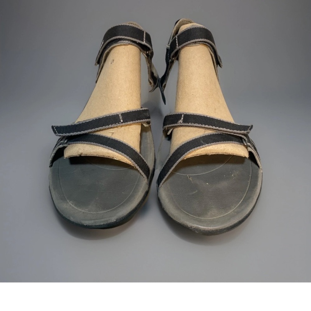 Teva Verra Sandals Women’s Black Grey Adjustable Straps Sports 1006263 Size 10 - Picture 9 of 9